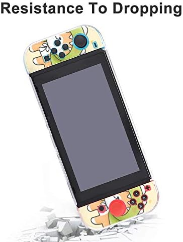 Калъф за Nintendo Switch Куче Shiba-Ин в Костюм на Динозавър, Комплект от пет елементи, Защитен Калъф, Аксесоари за игралната конзола