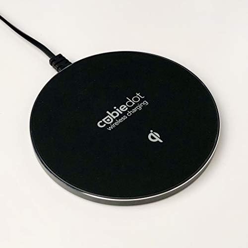 Маркова поставка | CubieDot | Безжично зарядно устройство Qi с бързо зареждане с мощност от 10 W | Съвместим с iPhone 12/11/11