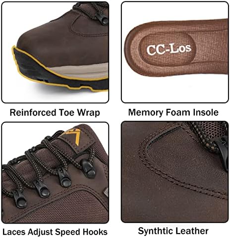 CC-Los Туризъм обувки за Мъже, Градинска Работа Обувки с Ниски Берцем, Дишаща и Лесна Треккинговая Обувки Размер от 7,5 до 14
