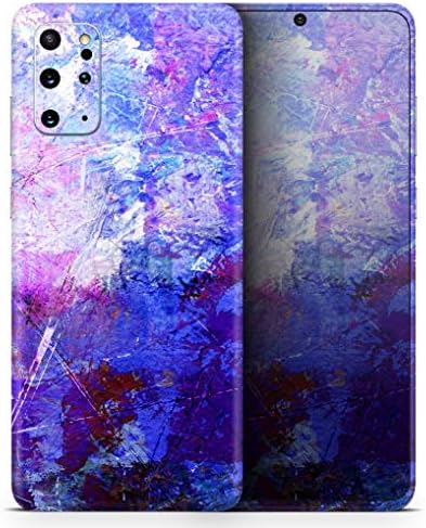 Дизайн Skinz Абстрактна Синя и Розова Защитно Vinyl стикер на повърхността, Увита кожата, която е Съвместима с Samsung Galaxy S20
