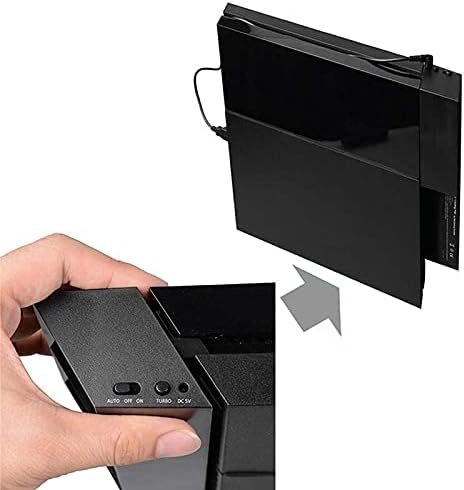 Вграден USB вентилатор - Турбо охладител за Sony Playstation 4 S Външния Черен