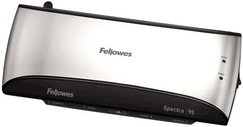 Ламинатор Fellowes® Spectra™ 95 С Комбиниран комплект, Широчина на входа на 9 1/2 , 3 x 14 1/2W x 7Г, Сребристо-черен