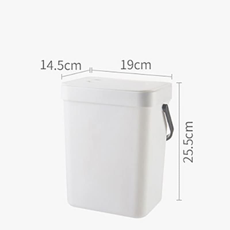 UXZDX Кухненски Окачена кофа за Боклук Водоустойчив Стенен Кофата за боклук за Тоалетна в Банята с Капак