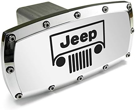 Алуминиево покритие Буксировочного устройства С Логото на предната Решетка Jeep