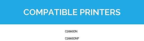 Съвместим с LD © Dell 488NH (TW3NN) циан касета с най-висока доходност на тонера включва: 1 593 ББАЙТ син цвят за използване принтери