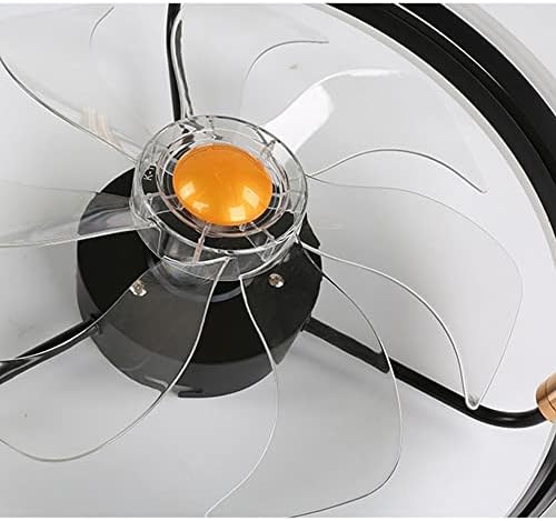 IBalody Модерен Led Вентилатор на Тавана с 3 Скорости и с Регулируема Яркост Вентиляторных Лампи Спалня Тъпо Вентилатор на Тавана