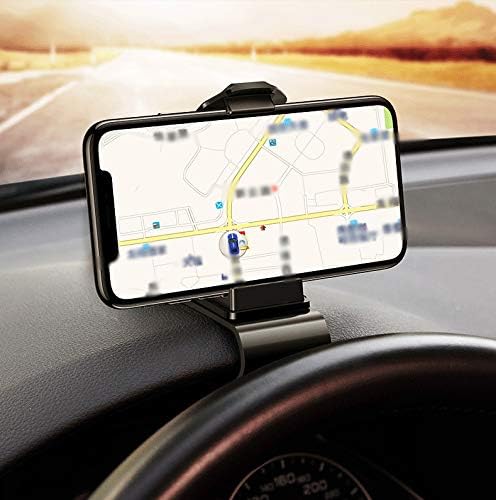 Кола за телефон XBWEI, Стойка за закрепване към таблото, Кола за мобилния си телефон, скоба за дисплея на GPS (Цвят: D)