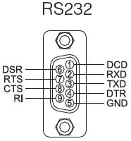 Системна база - сериен адаптер за microUSB 2.0 1 RS232 порт (кабел microUSB -RS232), конектор DB9, 1,96 фута (0,6 м) (Multi-1 /microUSB