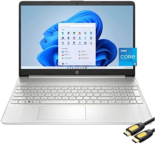 Лаптоп HP 15 за бизнеса и студенти, 15.6-инчов дисплей FHD Micro-Edge, Intel Core i5-1135G7 11-то поколение, 16 GB оперативна