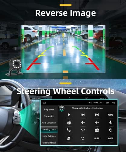Android Автомобилна стерео система за Toyota Camry 2012 2013 2014 с Apple Carplay, Rimoody Авто радио сензорен екран 10,1 инча GPS навигация