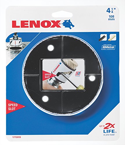 Околовръстен трион Lenox Tools 1772019, 108 мм, 4-1/ 4 инча. Диаметър на