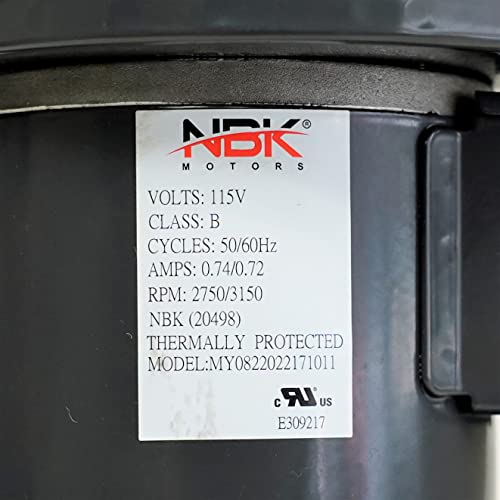 Смяна на Вентилатор на двигателя NBK Motors за Dayton 1TDP8 4C015 184 CFM 115 Волта