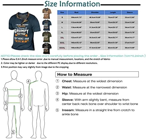 RTRDE/ Мъжки Тениски, Тъмно-сив цвят с 3D Принтом, Градинска Ежедневни Дрехи с Къс ръкав и принтом копчета, Базова Тениска
