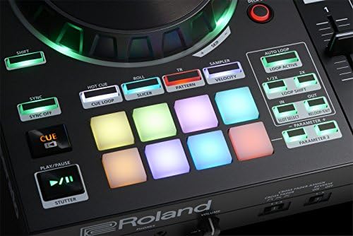 Двоен четырехпозиционный контролер Roland Serato DJ Controller (DJ-505)