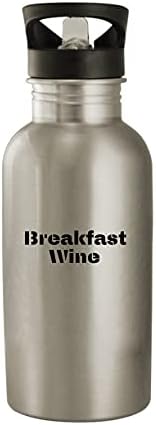 Моландра mtd products Вино за закуска - Бутилка за вода от Неръждаема Стомана, 20 грама, Бяла
