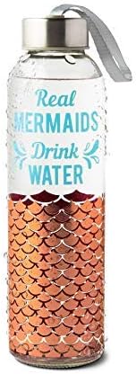 Стъклена Бутилка за Вода BigMouth Inc. Mermaids, Новост, 20 Грама