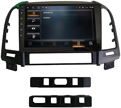 Андроид 10 Авторадио Автомобилната Навигация Стерео Мултимедиен плейър GPS радио 2.5 D Сензорен екран за Hyundai Santafe 2006-2012