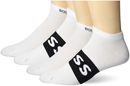 Чорапи за Щиколотках с Голяма Лого BOSS мъжки 2 Опаковки