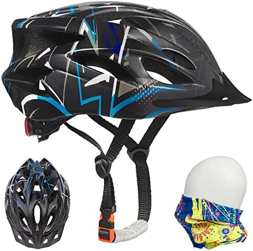 Zacro Adult Bike Helmet Lightweight - Велосипеден шлем за мъже и Жени Comfort с Накладки и Козирка, Сертифициран Велосипеден Шлем за възрастни