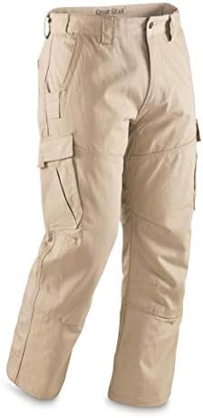 Работни панталони-карго Guide Gear Ripstop за мъже от памук, Големи и Високи Тактически панталони за строителството, Утилитарности и сигурност