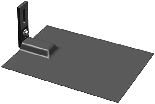 Опаковка 10 Черна L-Образен крак с мигач за Монтаж на фотоволтаични модули на Слънчеви Панели Инсталиране на Стелажи