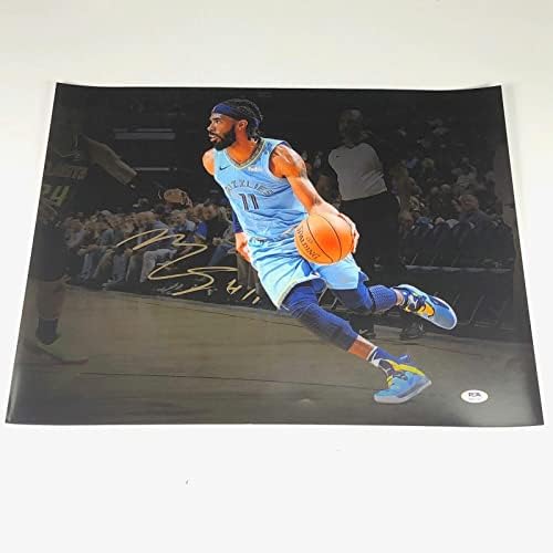 Майк Конли подписа снимка 16x20 С автограф на PSA / DNA Memphis Grizzlies - Снимки на НБА с автограф