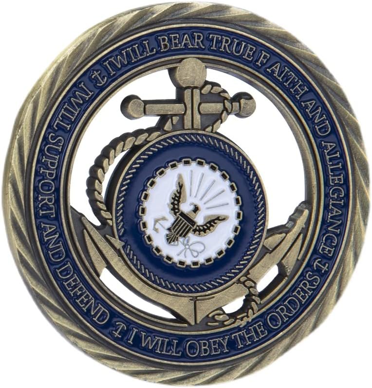 Военно-морски Сувенири Украса Монета Предизвикателство Монета Флота Котва Медальон Малък Подарък Икона