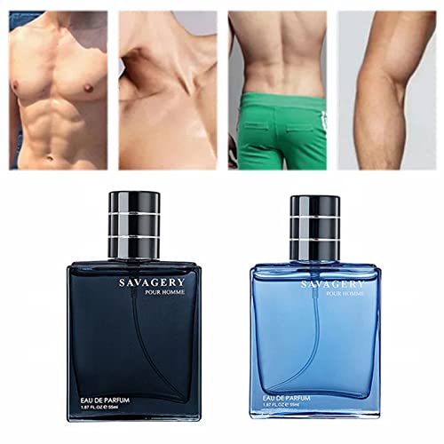 Мъжки парфюм Ocean - Натурални Свежи и устойчиви Класически мъжки парфюм, Траен аромат Lasting Charm 55 мл Свеж и чист спрей