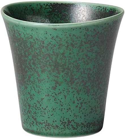 Чаша за бира Yamashita Kogei 14078470, От неръждаема стомана, Бял, 3,5 х 3,4 инча (9 х 8,7 х 9 см), Зелената чаша