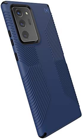 Калъф Speck Products Presidio2 Grip на Samsung Note20 Ultra Case, Крайбрежен Син / Черен / Буря, синьо (138604-9128)