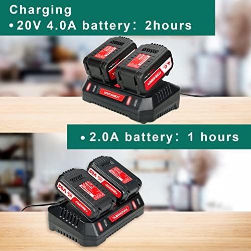 Смяна на Зарядно устройство за Акумулаторни батерии, Двойно Зарядно устройство, подходящо за батерии HYCHIKA