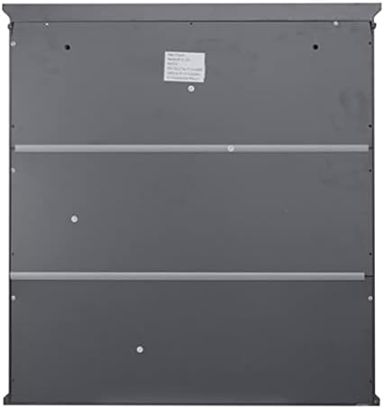 стенен шкаф за баня n/a с двойни врати от сивото МДФ, Лесно за инсталиране Стенен шкаф за съхранение (Цвят: A, размер: