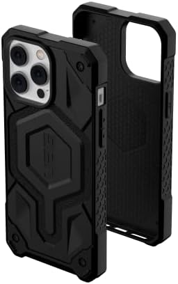 Калъф URBAN ARMOR GEAR UAG за iPhone 14 Pro Max 6,7 Monarch Pro Black - Съвместим с защитен калъф MagSafe и защитен екран
