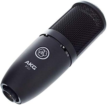 Комплект високо-производителни микрофони, записващи общо предназначение AKG P120 с десктоп ножничной поставка за стрели,