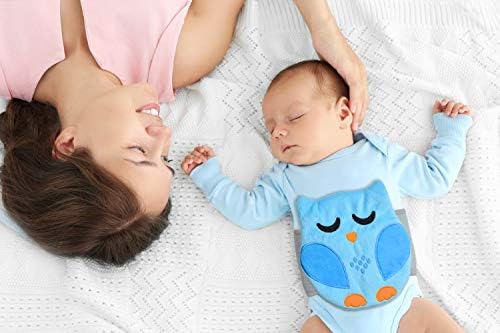Облекчение на колики, газове и стомашно разстройство при бебе – Belly Шушу – Успокояваща топлина, в комбинация с мек глас (син)