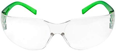 Защитни очила BISON LIFE Kids | Z87.1 С Ударопрочными Прозрачни лещи, Цветни Виском, Разнообразие от цветове детски размер
