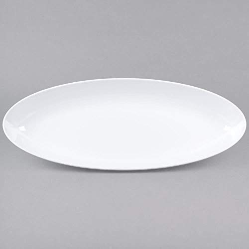 G. E. T. ML-256-W Бял 10,4 qt., Дълбоко Овална чиния 30 x 11,75, Меламиновый пластмаса, подходящ за миене в миялна машина, колекция
