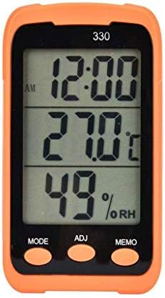 Влагомер с орехи орех, Индикатор за влажност, Цифров Термометър за стая, на Монитора на Стайна температура и влажност на въздуха