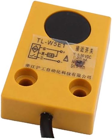 X-DREE t-l-W5E1 DC 6-36 В 200 ma NPN без 5 мм индуктивни сензор за приближение 3-проводный switch (-W5E1 DC 6-36 в 200 ma NPN без