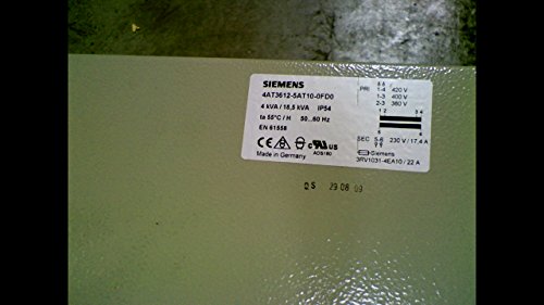 Siemens 4At3612-5At10-0Fd0, Монофазни Трансформатор 4At3612-5At10-0Fd0