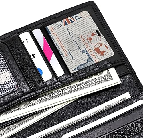 Британската Лондонската вестник USB Memory Stick Бизнес флаш Карта, Кредитна карта Форма на Банкова карта