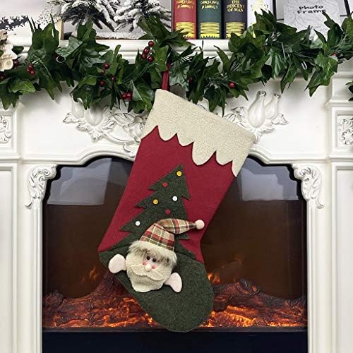 Коледен Отглеждане на Коледа Орнамент на Санта Подаръци Декор Снежен човек Чорап Начало Декор, Украса за Коледа