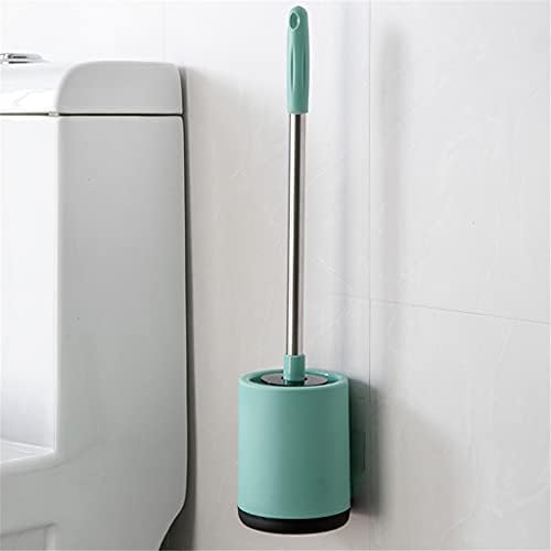 EDOSSA Четка За почистване на Тоалетната в Банята, Креативна Потребителска Четка за Тоалетна, Комплект Аксесоари за Баня, Почистващи препарати (Цвят: синьо)
