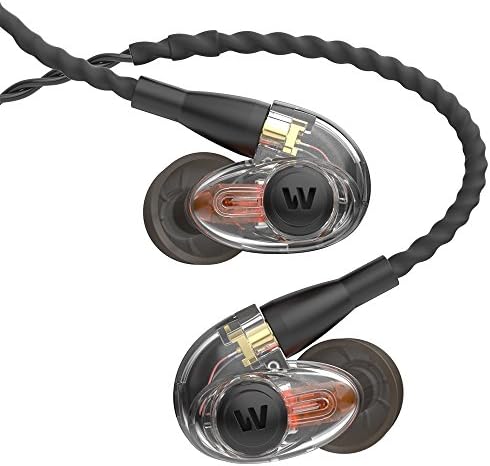 Универсални монитори-накрайници за уши за музиканти Westone AM Pro 10, с един двигател, оборудван с технологията ШЕЙНА и подвижна витым