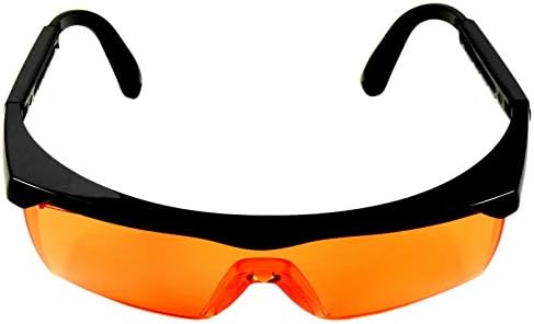 HQRP Леки UV-Защитни очила Оранжев оттенък / Защитни очила за работници, медицински лаборатории, стоматолози-хигиенисти, Хирургия,