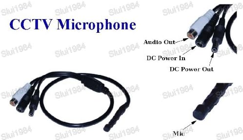 DSC-MP100 Предварителен усилвател на Скрит микрофон RCA Вход/изход за захранване на камери за ВИДЕОНАБЛЮДЕНИЕ