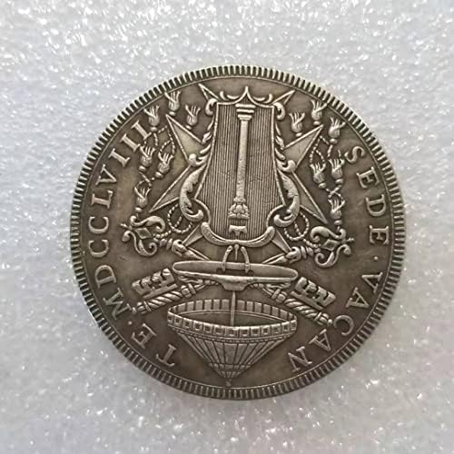 Старинни Занаяти Италианската Възпоменателна монета 1758 Г. Сребърен Долар Възпоменателна Монета 1315