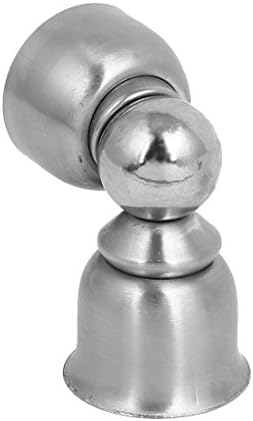 Aexit с Мивка и Шкаф за Баня Хардуерна Врата-Метална Магнитна Ключалка Стопор Сребристи Капаче Тон 37 mm x 57 mm