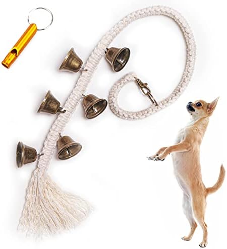 Елегантни Висящи Дръжки на Свирки, Кучешки Камбанка за Приучения Да Гърне, Декоративни Дръжки на Свирки за Кучета, Аксесоари