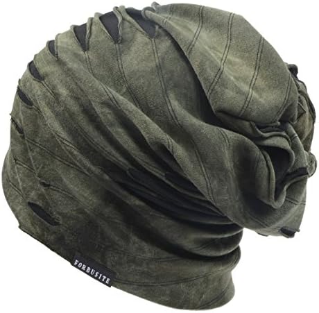 Мъжка шапка с припокриване Ruphedy, Лятна Тънка Куха Дълга Шапка с Череп Голям размер B301
